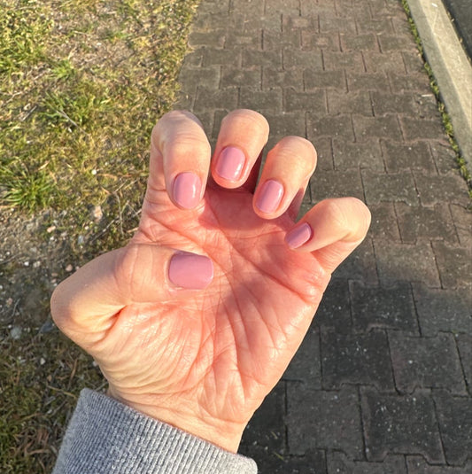 Vandmelon Pink DIY Semicured Gel Nail Sticker Kit