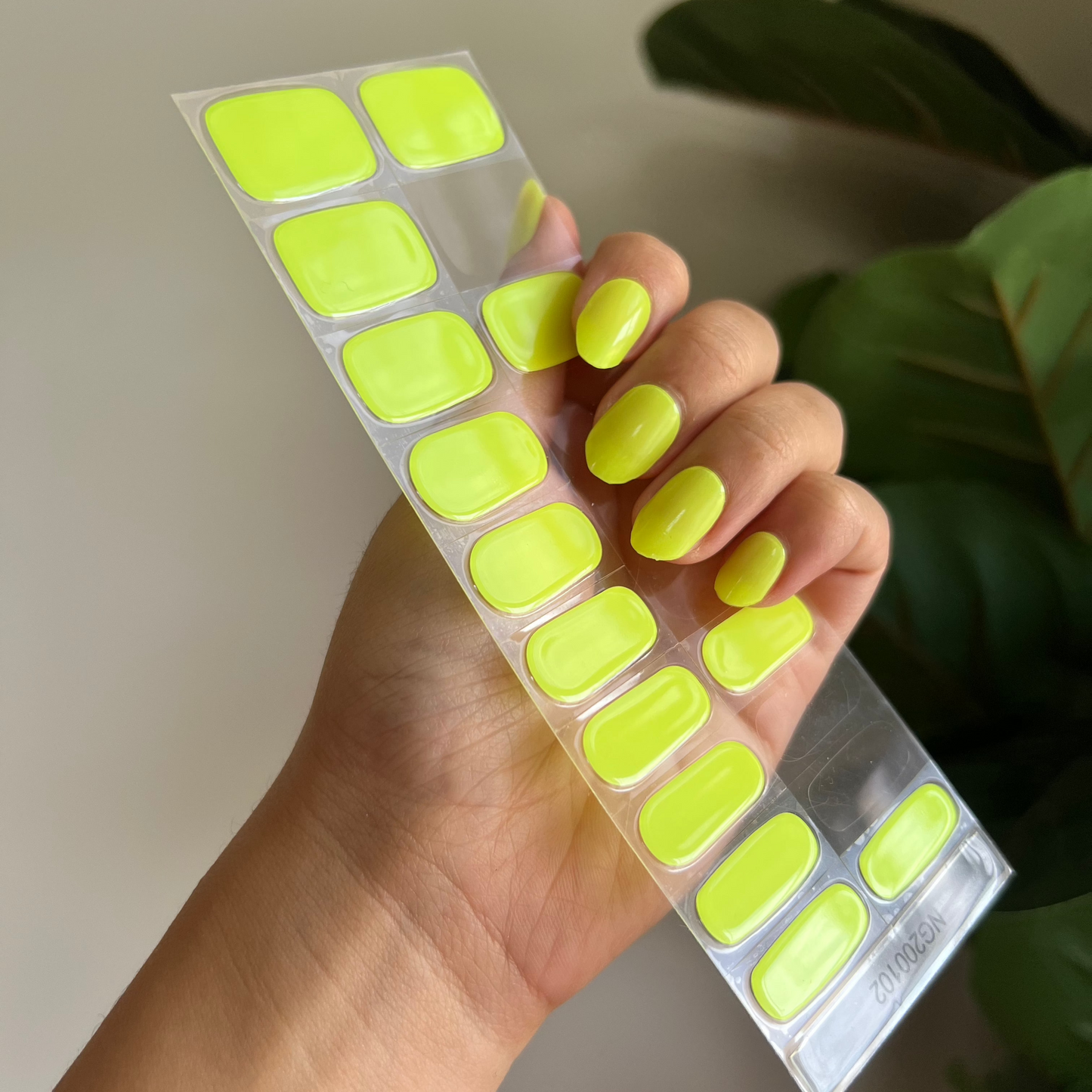 Kit de pegatinas para uñas de gel semicurado color aguamarina para hacer tú mismo