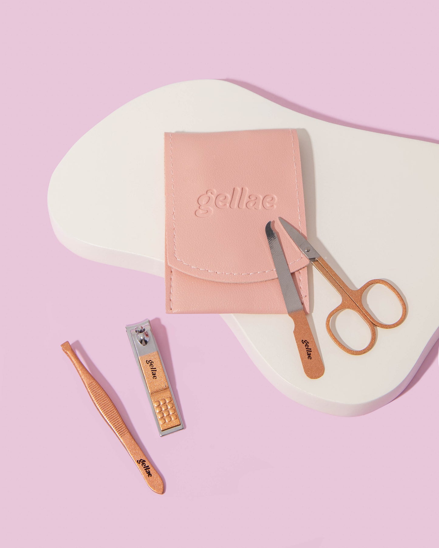 NEW Mini Manicure Kit With Pouch (4 pc set) (UK ONLY)