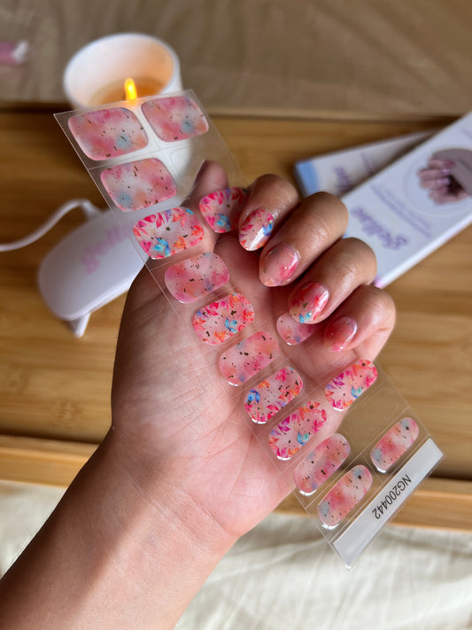 Gellae Colours Of The Wind DIY Semicured Gel Nail Sticker Kit