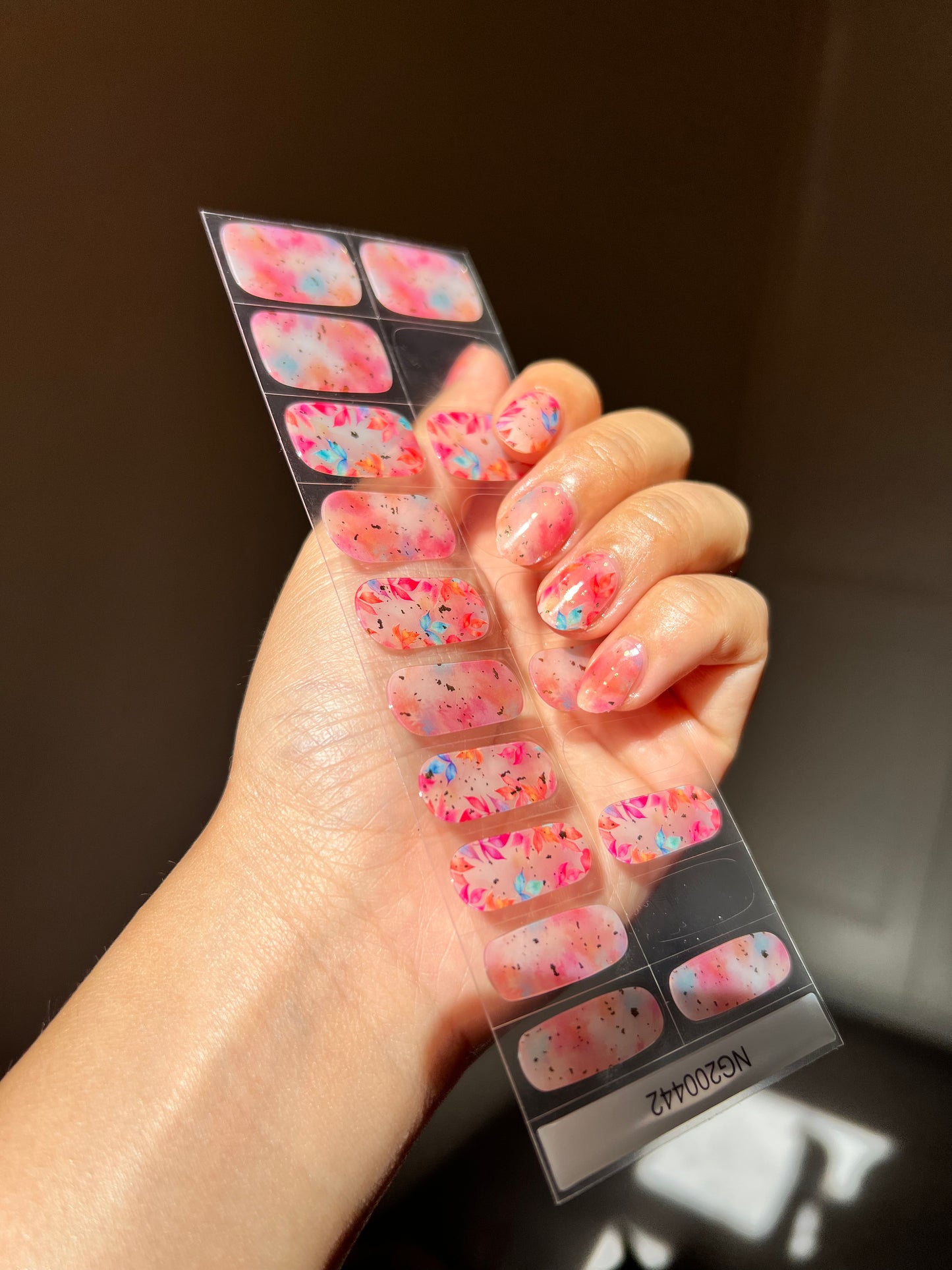 Gellae Colours Of The Wind DIY Semicured Gel Nail Sticker Kit