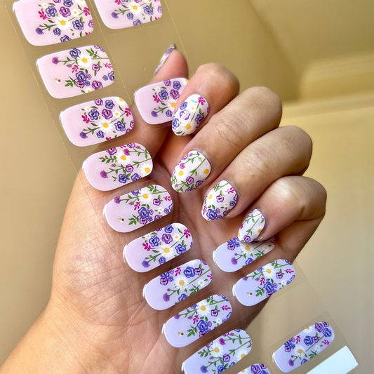 Kit de pegatinas para uñas de gel semicurado color aguamarina para hacer tú mismo