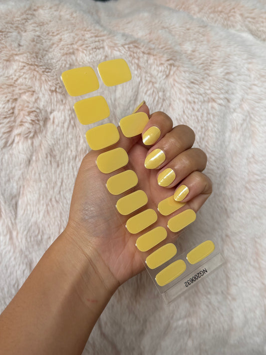 NEW Soft Butter Glaze DIY Semicured Gel Nail Sticker Kit