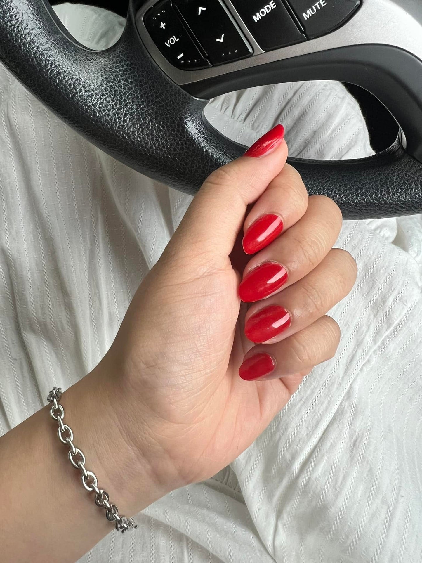 Candy Apple Red DIY Semicured Gel Nail Sticker Kit