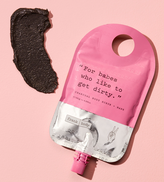 Frank Body Charcoal Body Scrub & Mask (140g)/ Summer Fling Mango Scrub (120g)