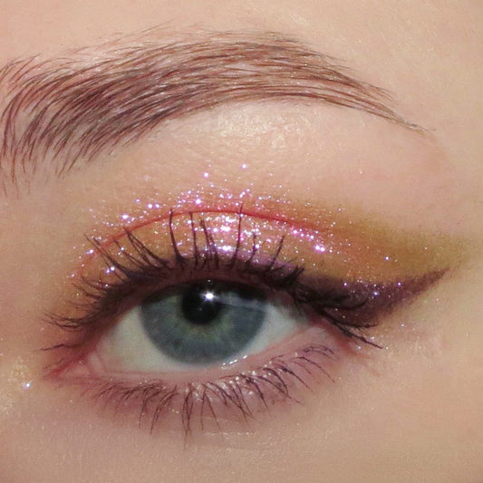 Cloudicos Cosmic Eyelights Glitter Eyeshadow- Equinox/ Hyaluronic Love Lip Stain- Amor