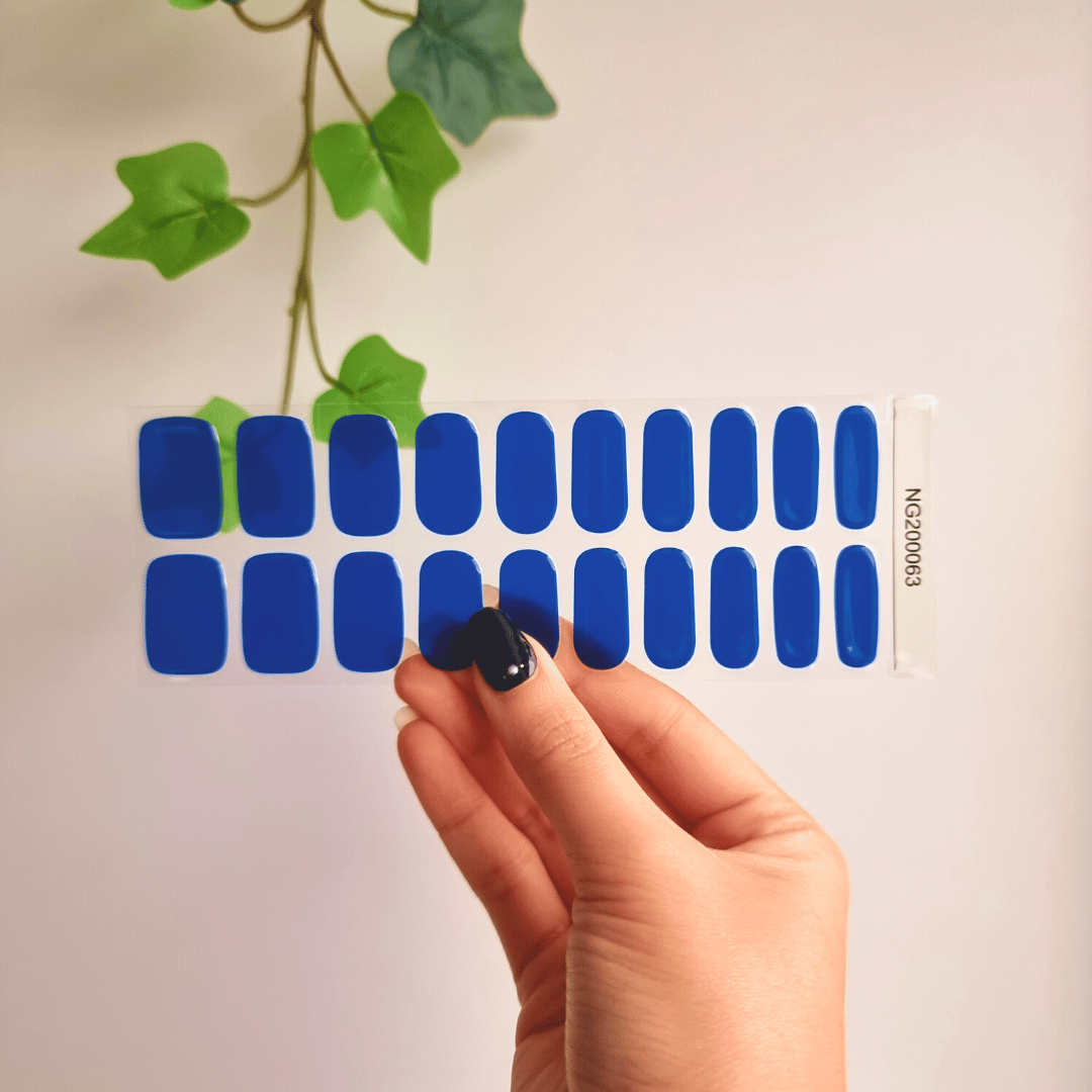 Gellae Blue Lagoon DIY Semicured Gel Nail Sticker Wrap Kit (2)