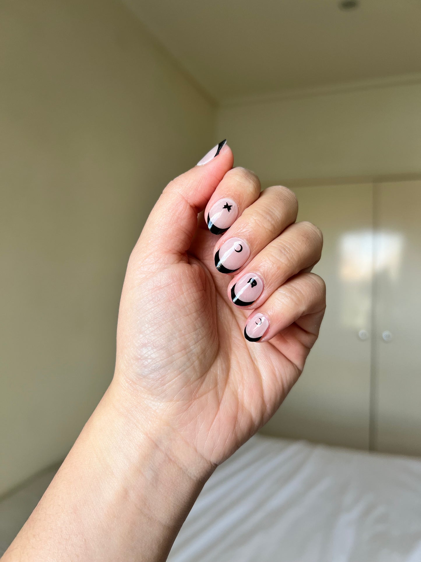 Witching Hour French Tip DIY Semicured Gel Nail Sticker Kit