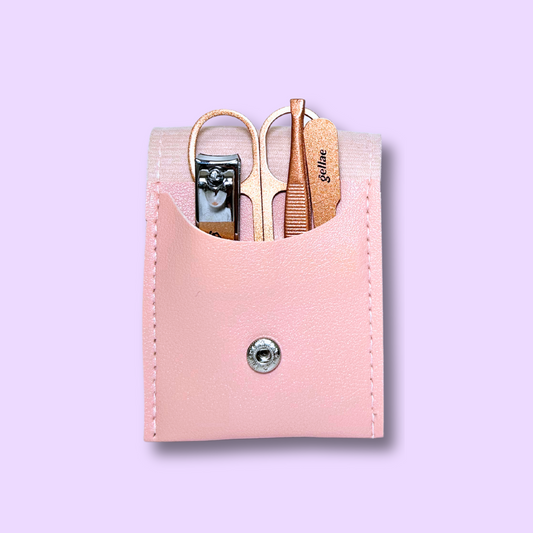 NEW Mini Manicure Kit With Pouch (4 pc set) (UK ONLY)