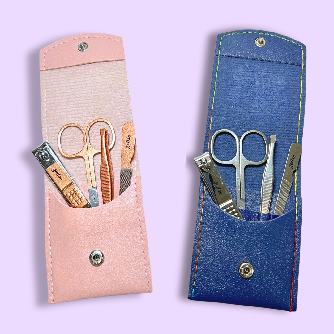 NEW Mini Manicure Kit With Pouch (4 pc set)