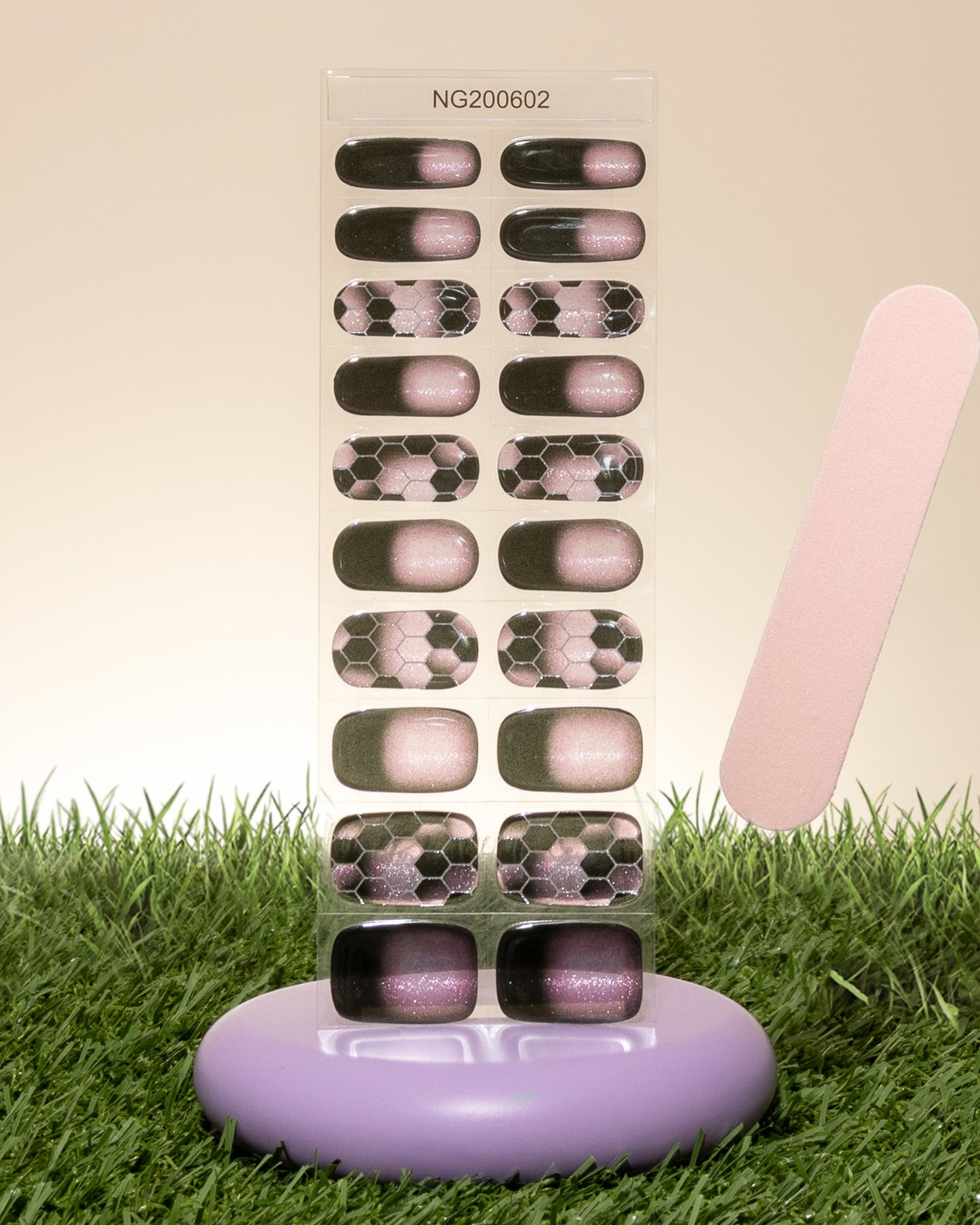 NEW Cosmic Nectar Bloom DIY Semicured Gel Nail Sticker Kit