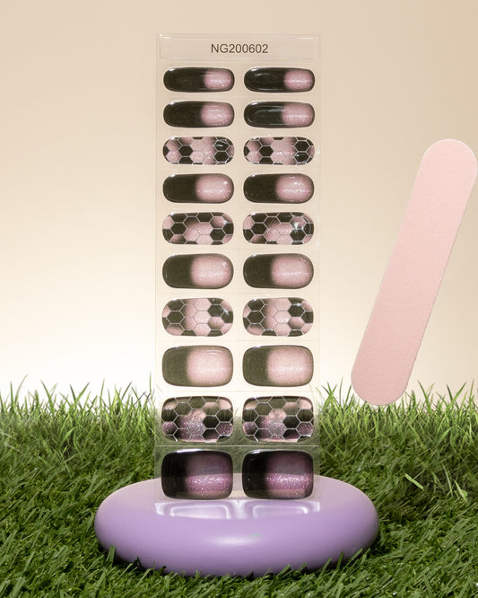 NEW Cosmic Nectar Bloom DIY Semicured Gel Nail Sticker Kit