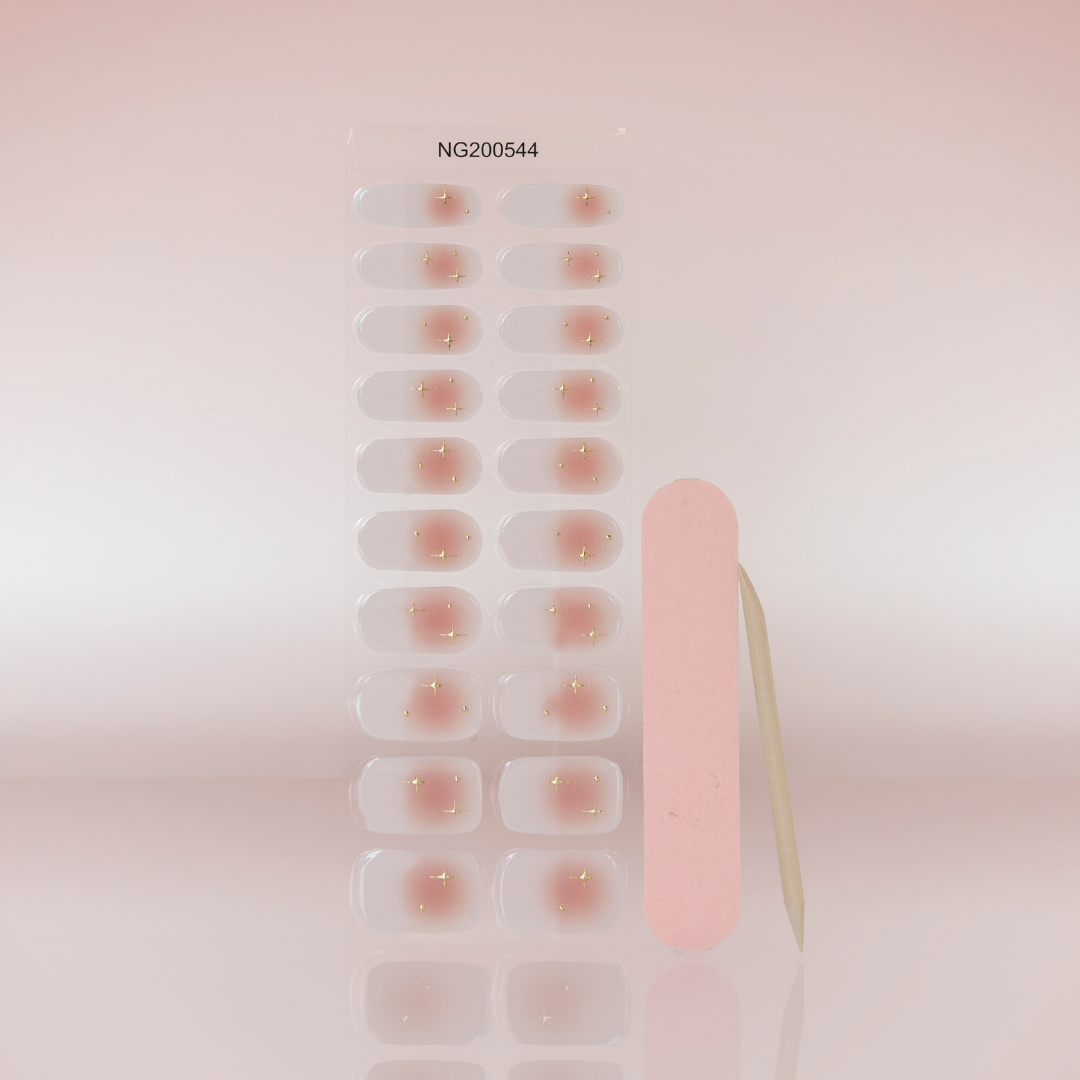 NEW Luna's Heavenly Stars DIY Semicured Gel Nail Sticker Kit