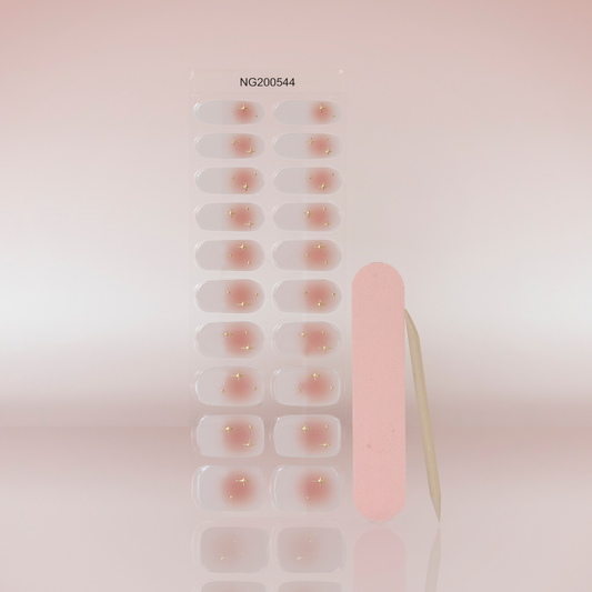 NEW Luna's Heavenly Stars DIY Semicured Gel Nail Sticker Kit