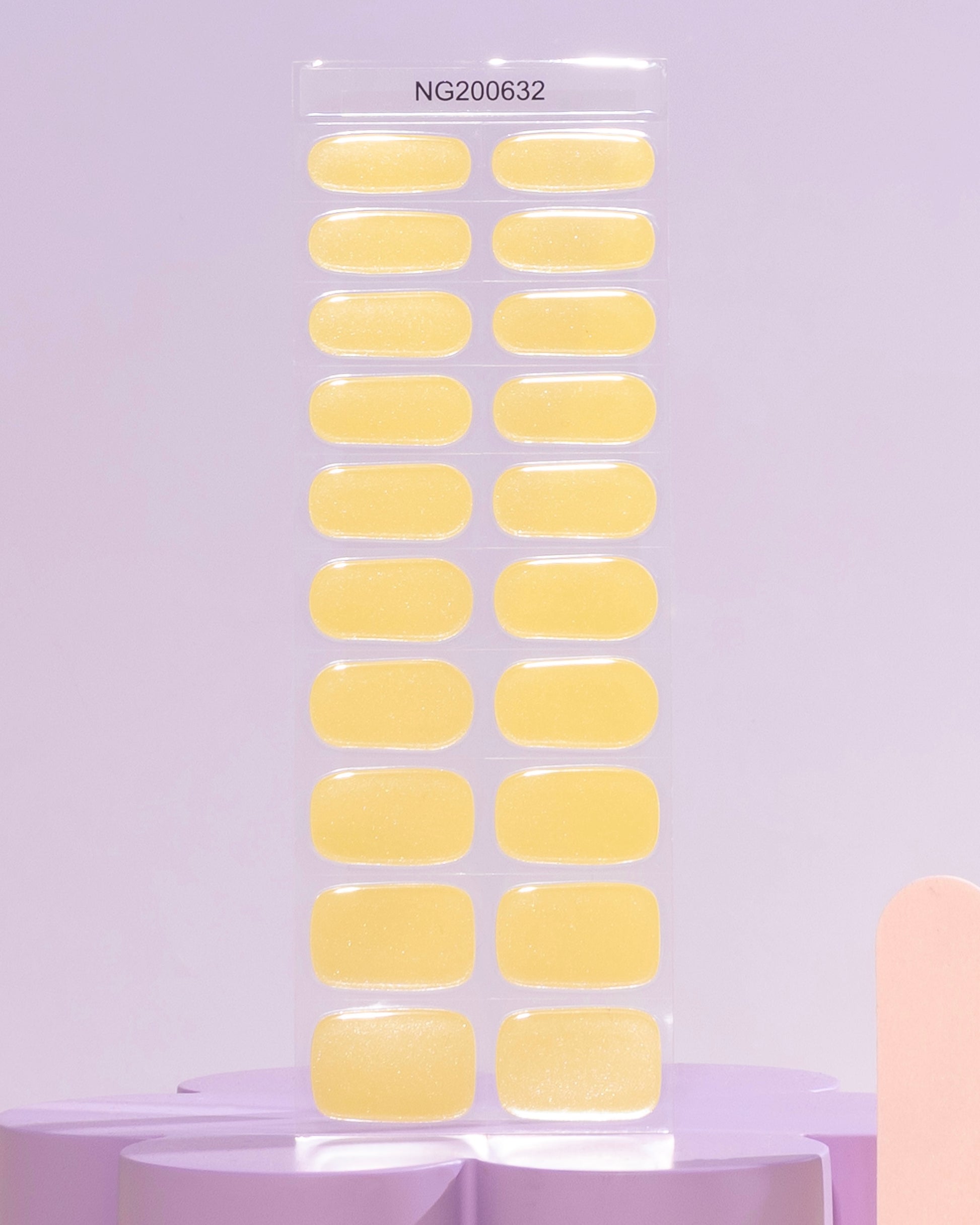 NEW Soft Butter Glaze DIY Semicured Gel Nail Sticker Kit