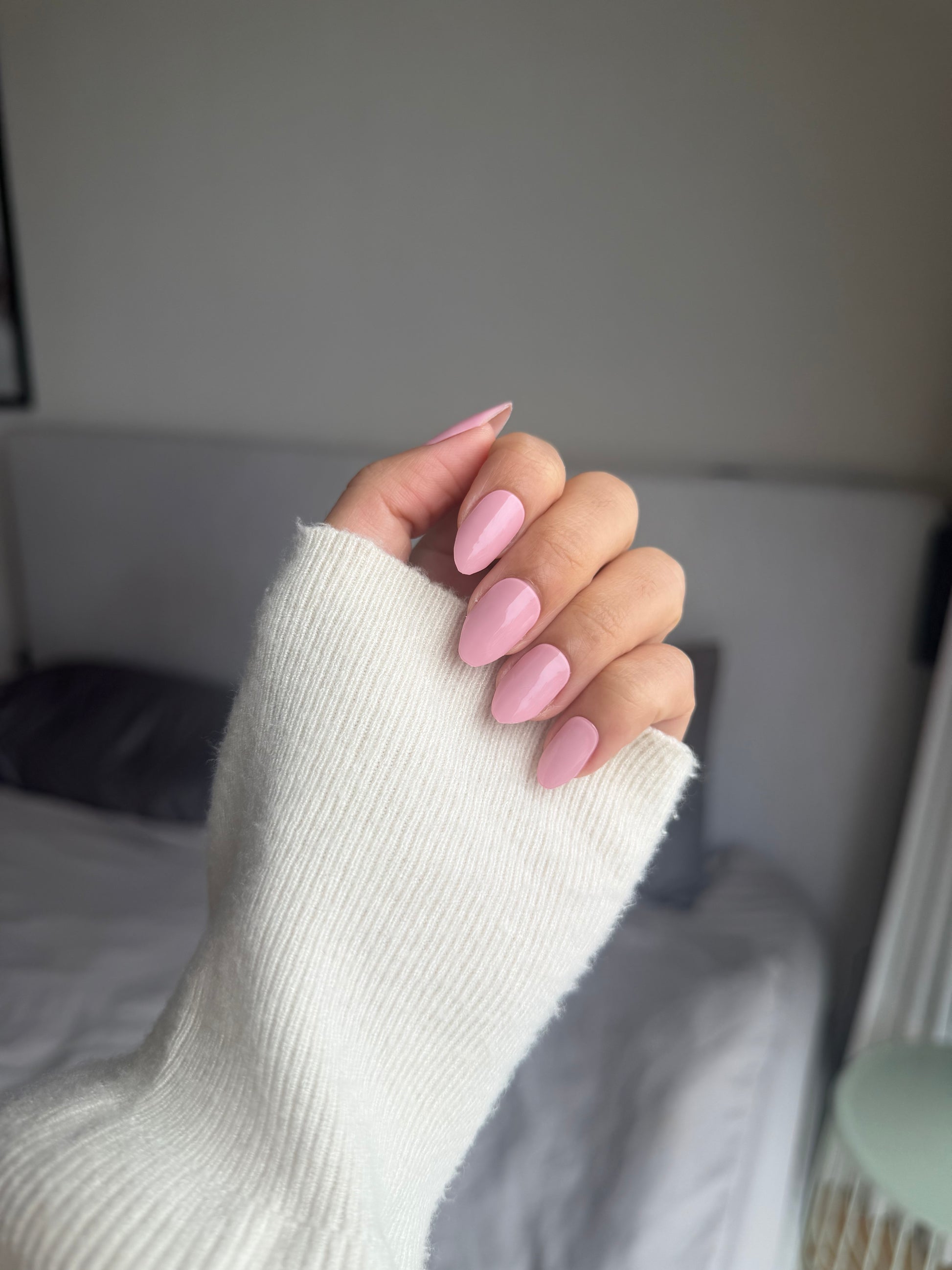 NEW Strawberry Milkshake DIY Semicured Gel Nail Sticker Kit