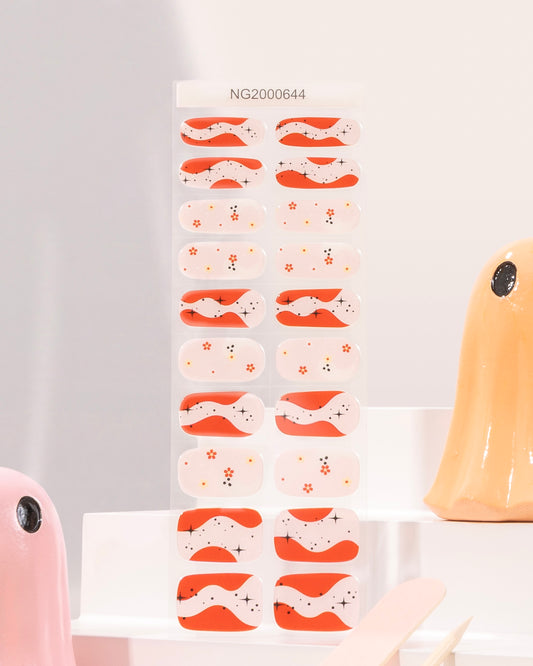 NEW Trick Or Twirl DIY Semicured Gel Nail Sticker Kit