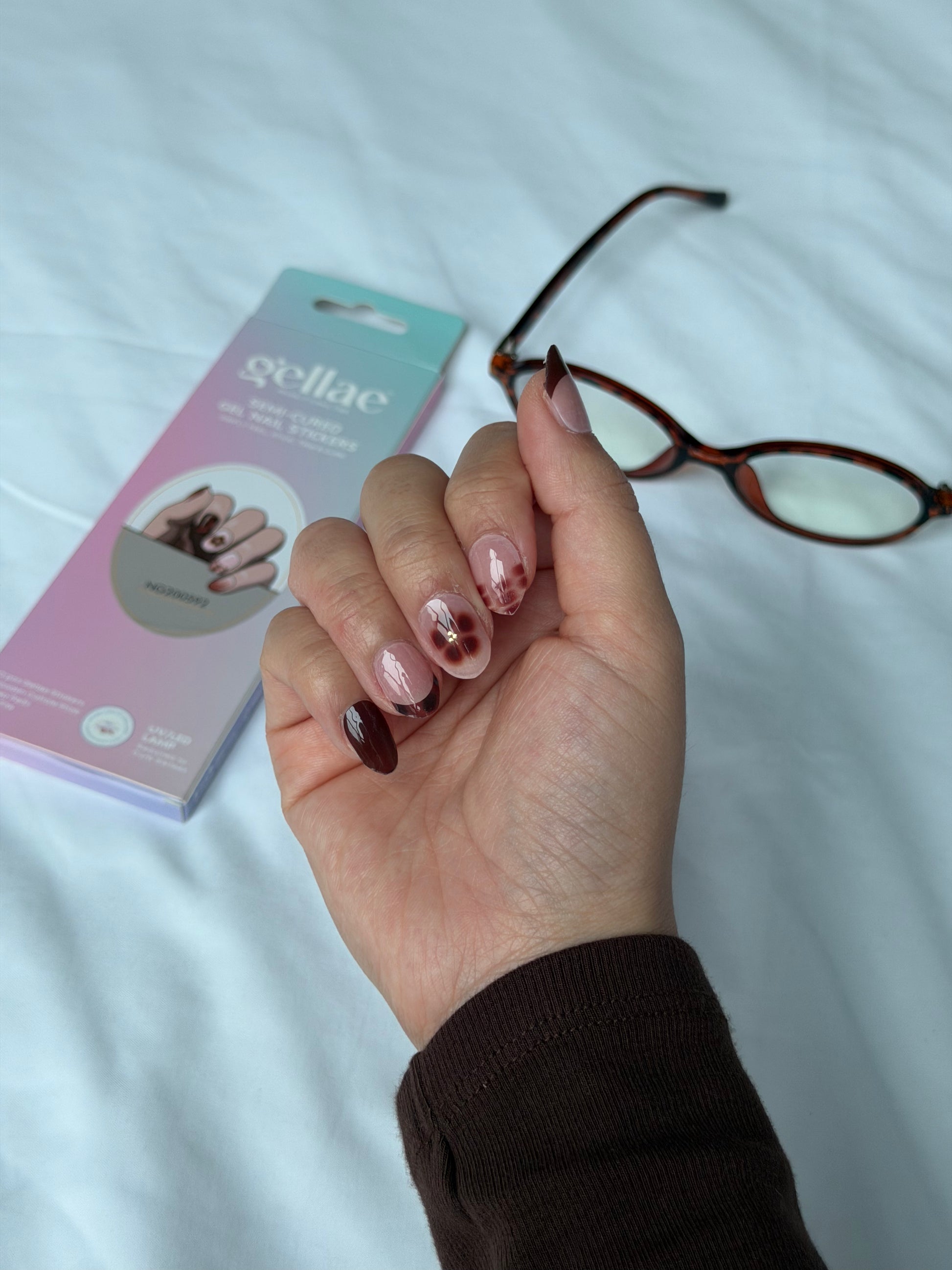 NEW Warm Safari Nights DIY Semicured Gel Nail Sticker Kit