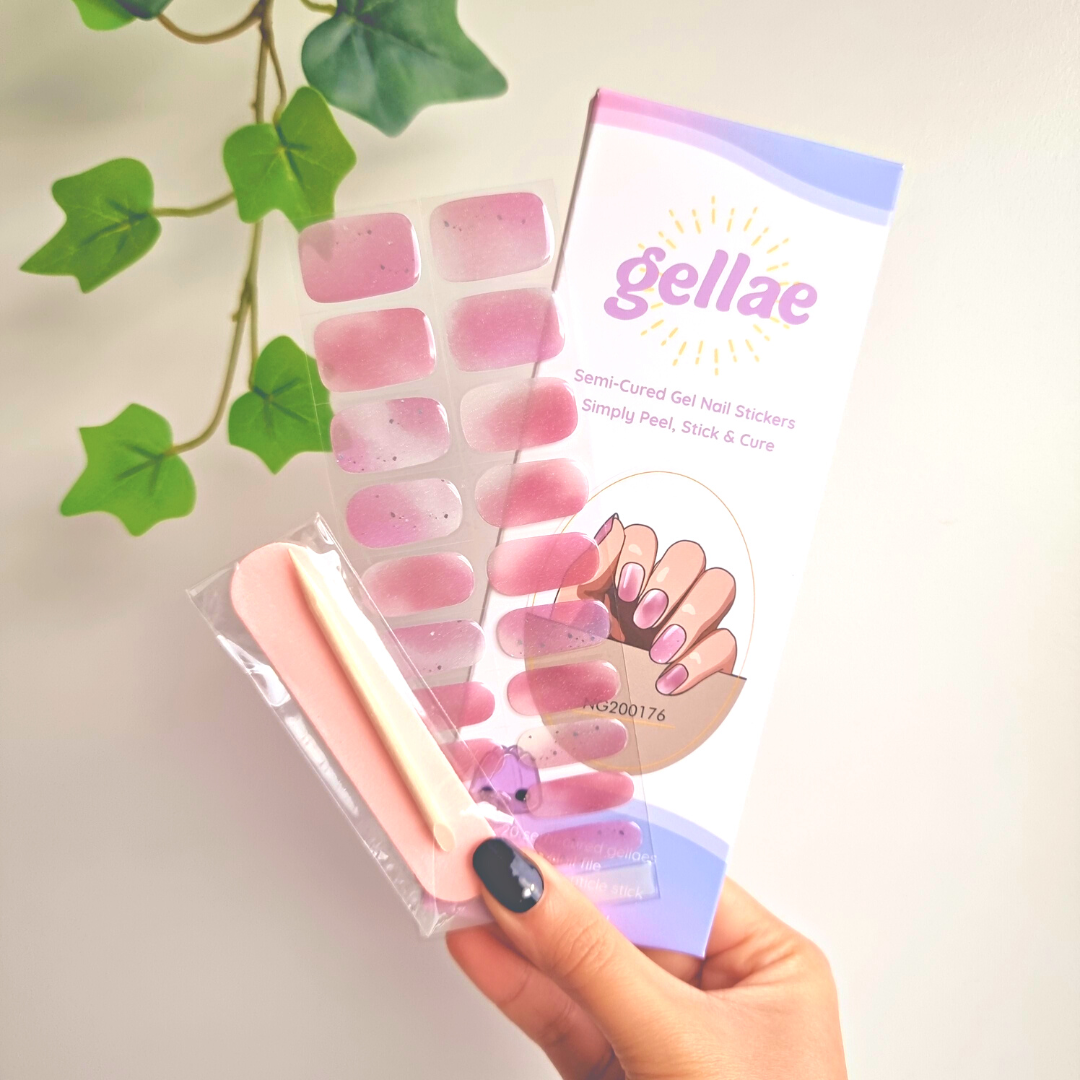 Best DIY Semi Cured Gel Nail Stickers Gellae Australia best-diy-semi-cured-gel-nail-stickers-gellae-australia